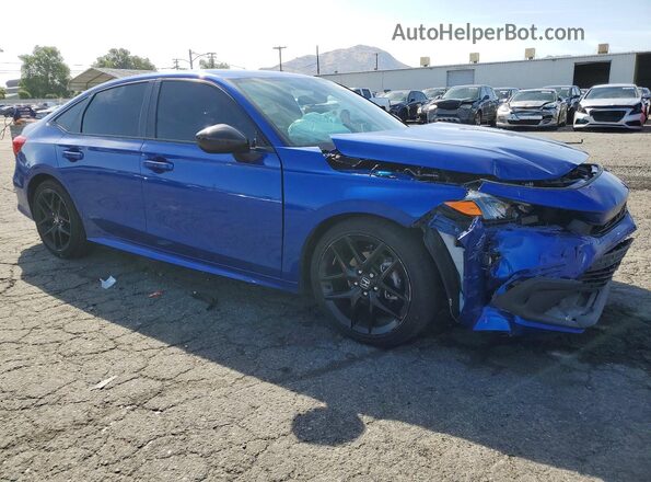 2HGFE2F56RH507456 2024 HONDA CIVIC Синий Передняя правая четверть