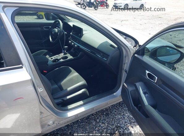 2HGFE2F56RH519820 2024 HONDA CIVIC Silver Вид салону спереду