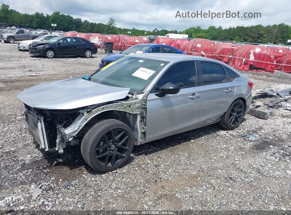 2HGFE2F56RH519820 2024 HONDA CIVIC Silver Передня ліва чверть
