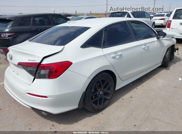 2HGFE2F56RH535242 2024 HONDA CIVIC White უკანა მარჯვენა