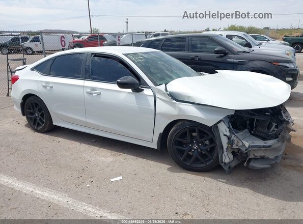 2HGFE2F56RH535242 2024 HONDA CIVIC White უკანა სალონის ხედი