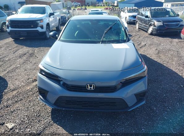 2HGFE2F56RH557788 2024 HONDA CIVIC Gray Dashboard view