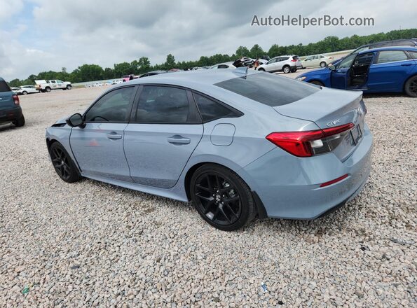 2HGFE2F56RH560416 2024 HONDA CIVIC Blue Rear left