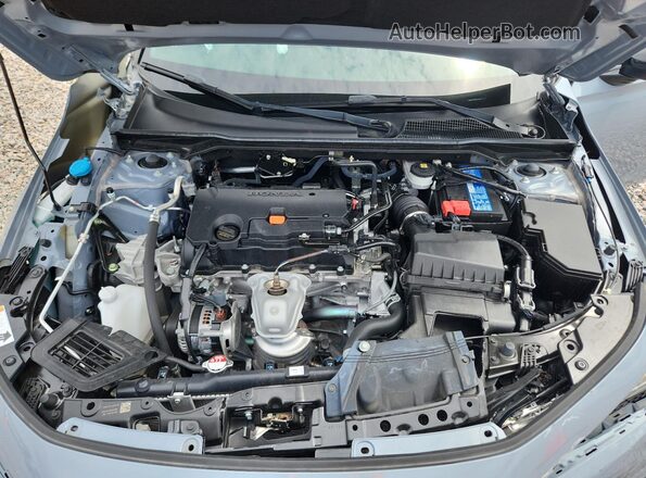 2HGFE2F56RH560416 2024 HONDA CIVIC Blue Rear interior view