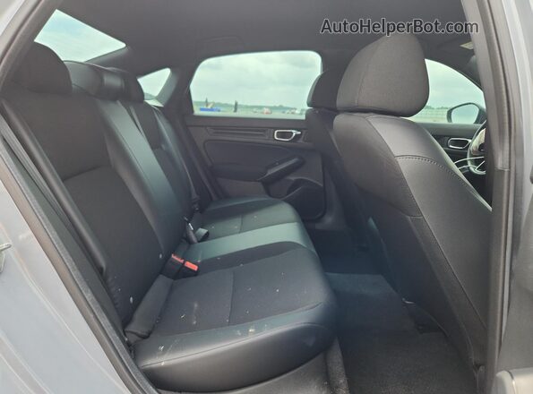 2HGFE2F56RH560416 2024 HONDA CIVIC Blue Rear seats view