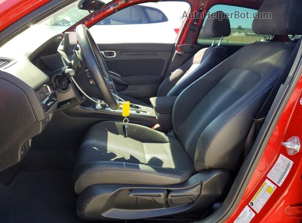 2HGFE2F56RH568936 2024 HONDA CIVIC Red Widok wnętrza z przodu