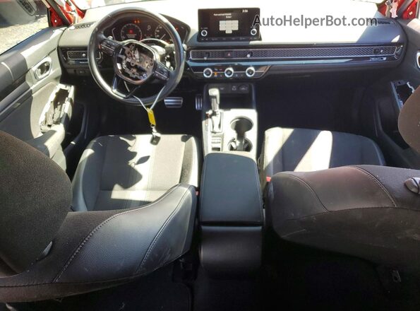 2HGFE2F56RH568936 2024 HONDA CIVIC Red Widok deski rozdzielczej