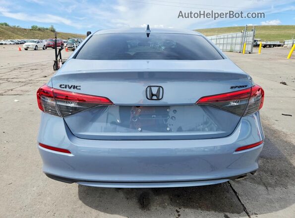 2HGFE2F56RH583940 2024 HONDA CIVIC Blue Widok z tyłu