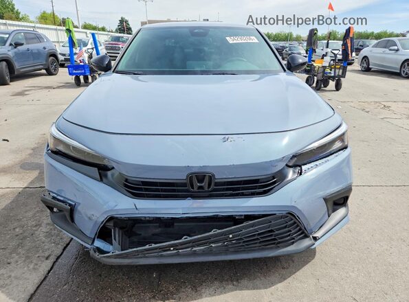 2HGFE2F56RH583940 2024 HONDA CIVIC Blue Widok z przodu