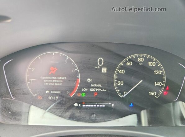 2HGFE2F56RH583940 2024 HONDA CIVIC Blue Widok zestawu wskaźników