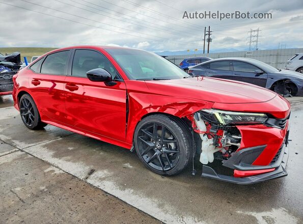2HGFE2F56RH584411 2024 HONDA CIVIC Красный 