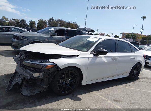 2HGFE2F56SH500965 2025 HONDA CIVIC White სალონის 360-გრადუსიანი ხედი