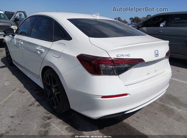 2HGFE2F56SH500965 2025 HONDA CIVIC White უკანა მარცხენა