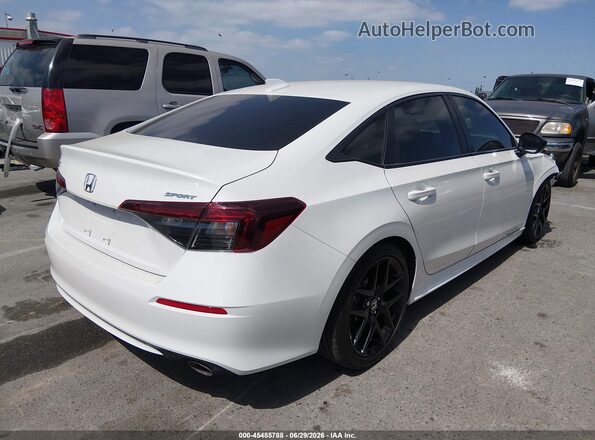 2HGFE2F56SH500965 2025 HONDA CIVIC White უკანა მარჯვენა