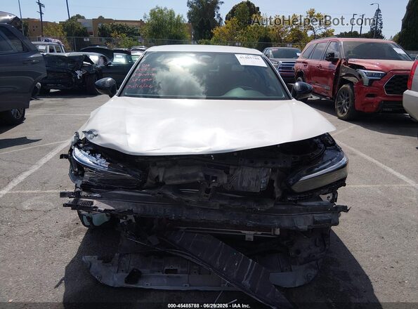 2HGFE2F56SH500965 2025 HONDA CIVIC White ხელსაწყოთა პანელის ხედი