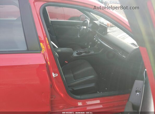 2HGFE2F56SH545047 2025 HONDA CIVIC Red Սալոնի դիմացի տեսք