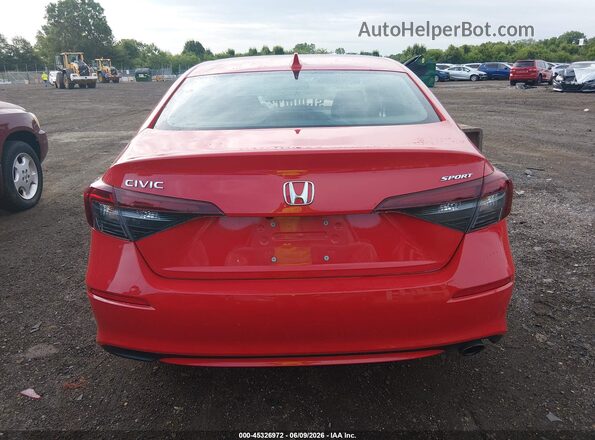 2HGFE2F56SH545047 2025 HONDA CIVIC Red 