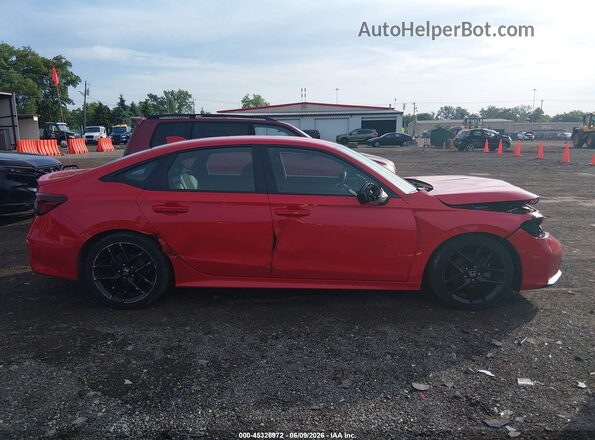 2HGFE2F56SH545047 2025 HONDA CIVIC Red Սալոնի հետևի տեսք