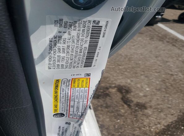 2HGFE2F56SH570028 2025 HONDA CIVIC White 