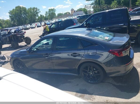 2HGFE2F56SH570689 2025 HONDA CIVIC Gray Սալոնի 360 աստիճան տեսք