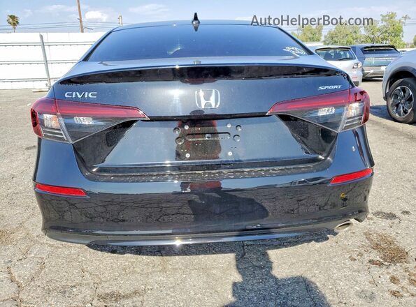 2HGFE2F56SH592935 2025 HONDA CIVIC Black Вид ззаду