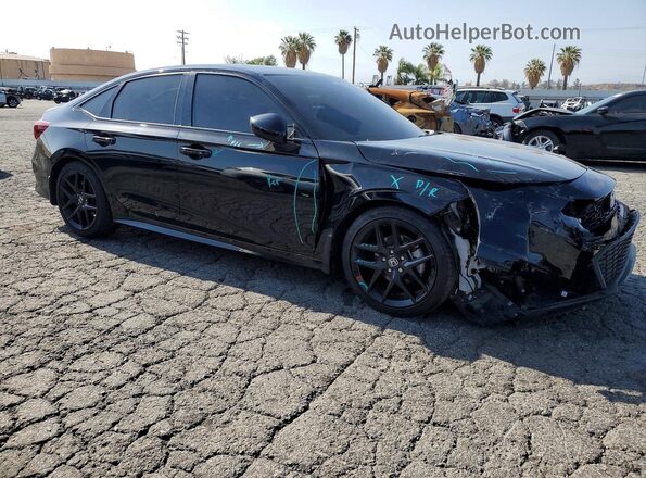 2HGFE2F56SH592935 2025 HONDA CIVIC Black Передня права чверть
