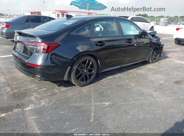 2HGFE2F56SH594829 2025 HONDA CIVIC Black Trasero derecho