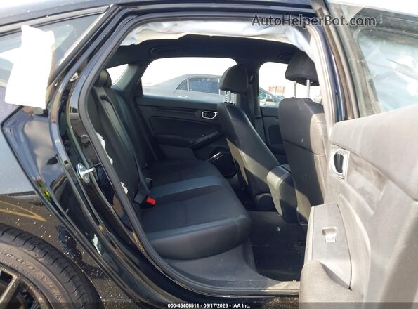 2HGFE2F56SH594829 2025 HONDA CIVIC Black Vista de la etiqueta del VIN