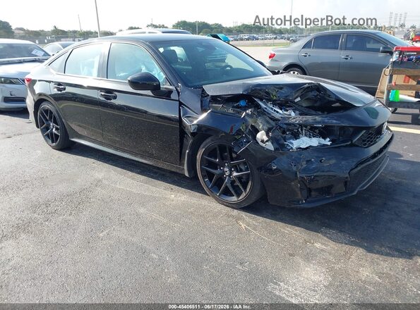 2HGFE2F56SH594829 2025 HONDA CIVIC Black Vista frontal