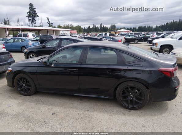 2HGFE2F56SH599660 2025 HONDA CIVIC Black Vista interior de 360 grados