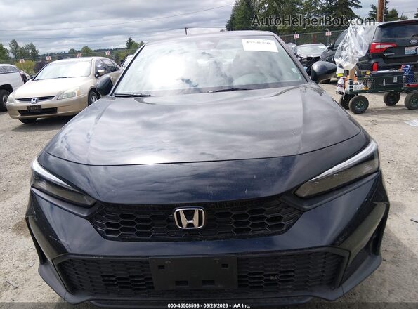2HGFE2F56SH599660 2025 HONDA CIVIC Black Vista del cuadro de instrumentos
