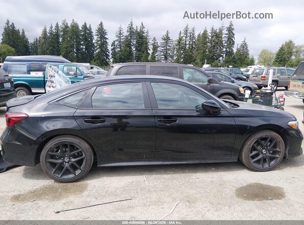 2HGFE2F56SH599660 2025 HONDA CIVIC Black Vista interior trasera