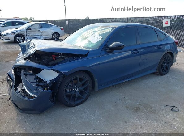 2HGFE2F56TH547043 2026 HONDA CIVIC Blue Vista tres cuartos delantera izquierda