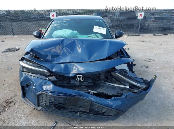 2HGFE2F56TH547043 2026 HONDA CIVIC Blue Vista del cuadro de instrumentos