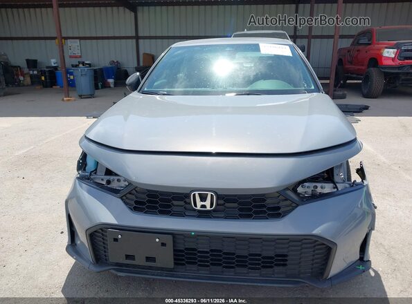 2HGFE2F56TH573660 2026 HONDA CIVIC Gray Front view