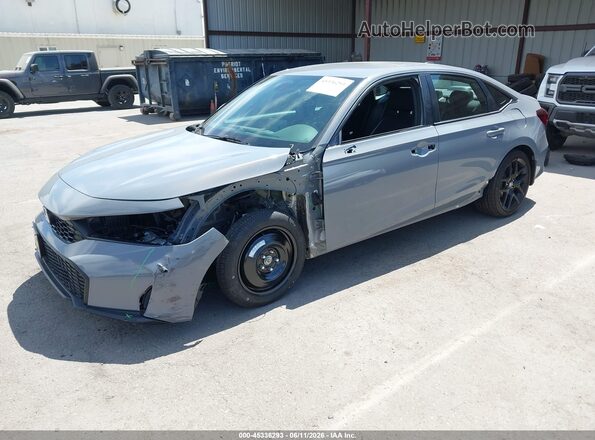 2HGFE2F56TH573660 2026 HONDA CIVIC Gray Front left