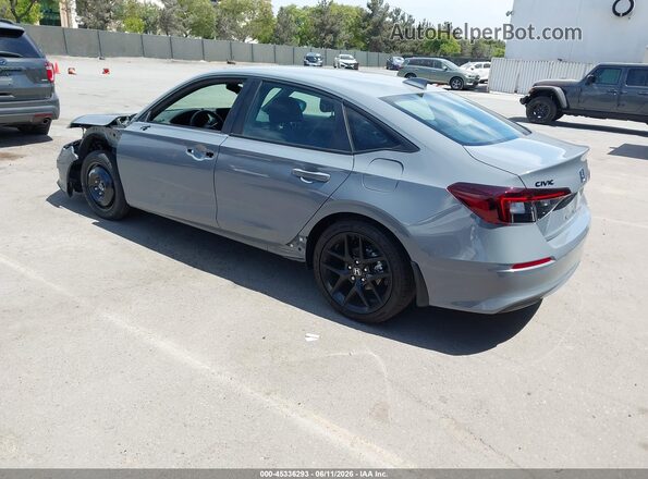 2HGFE2F56TH573660 2026 HONDA CIVIC Gray Rear left