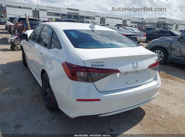 2HGFE2F56TH580592 2026 HONDA CIVIC White Задня ліва чверть