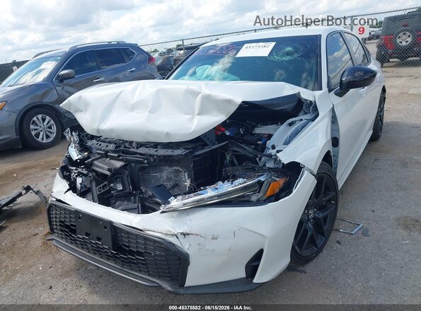 2HGFE2F56TH580592 2026 HONDA CIVIC White Передня ліва чверть
