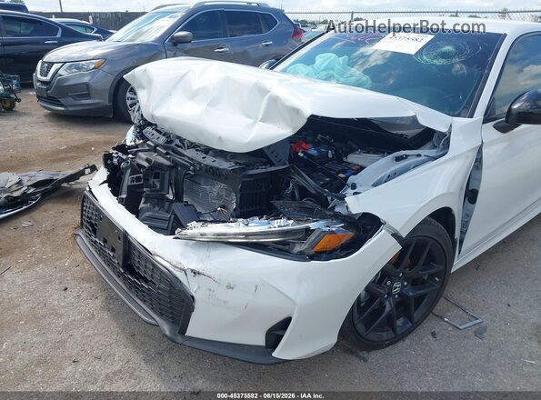 2HGFE2F56TH580592 2026 HONDA CIVIC White Вид спереду