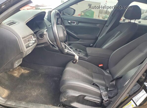 2HGFE2F57NH128024 2022 HONDA CIVIC Black Սալոնի դիմացի տեսք
