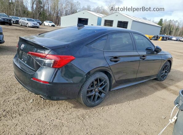2HGFE2F57NH128024 2022 HONDA CIVIC Black Հետևի աջ