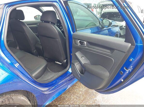 2HGFE2F57NH516421 2022 HONDA CIVIC Blue Widok naklejki z numerem VIN