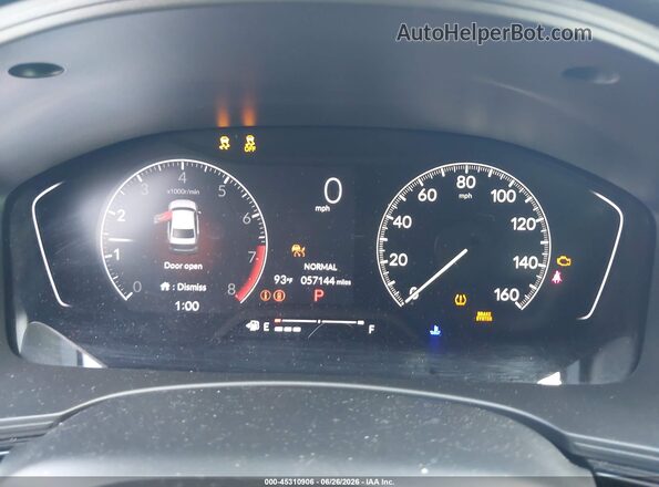 2HGFE2F57NH516421 2022 HONDA CIVIC Blue Widok tylnych siedzeń