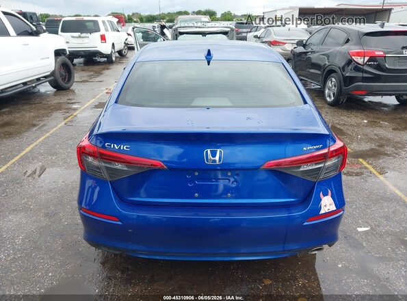 2HGFE2F57NH516421 2022 HONDA CIVIC Blue 
