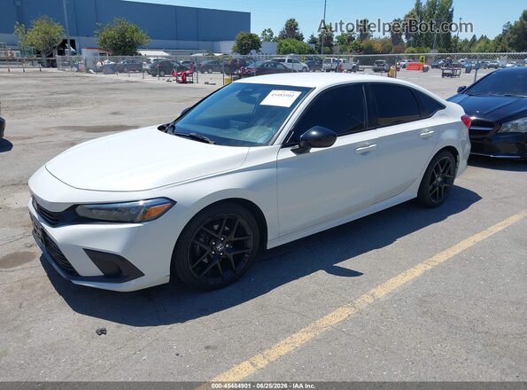 2HGFE2F57NH557115 2022 HONDA CIVIC White Front left