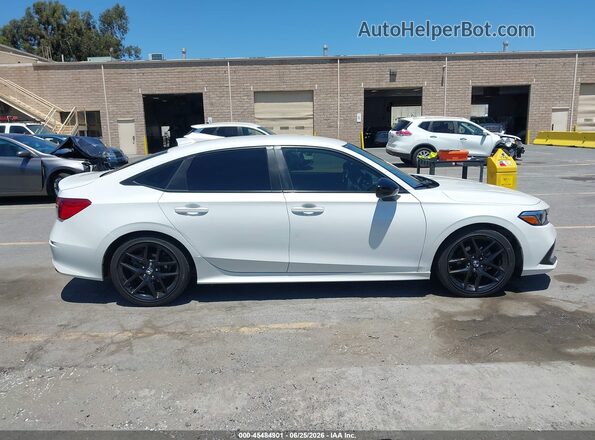 2HGFE2F57NH557115 2022 HONDA CIVIC White Rear interior view
