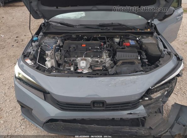 2HGFE2F57NH571015 2022 HONDA CIVIC Gray Հետևի տեսք