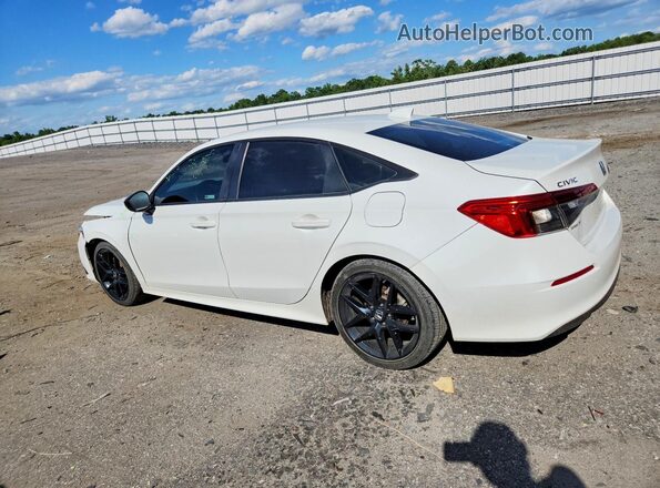 2HGFE2F57NH575498 2022 HONDA CIVIC White Rear left
