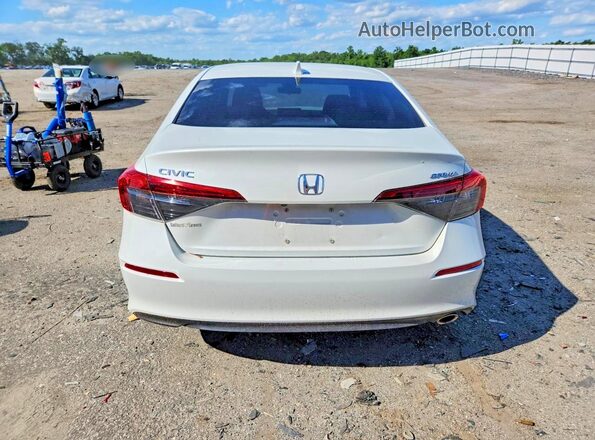 2HGFE2F57NH575498 2022 HONDA CIVIC White Rear view
